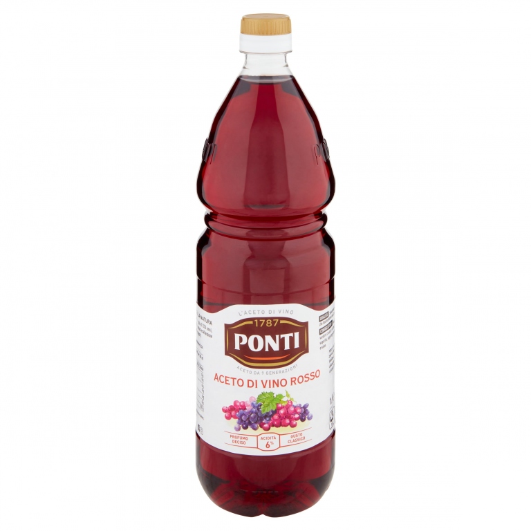 PONTI ACETO DI VINO ROSSO PET 1 L