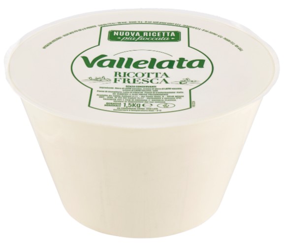 VALLELATA RICOTTA FRESCA 1,5 KG