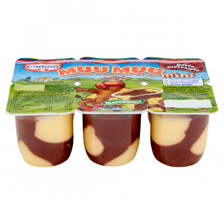 CAMEO MUU MUU MINI CIOCCOLATO 6 X 50 G