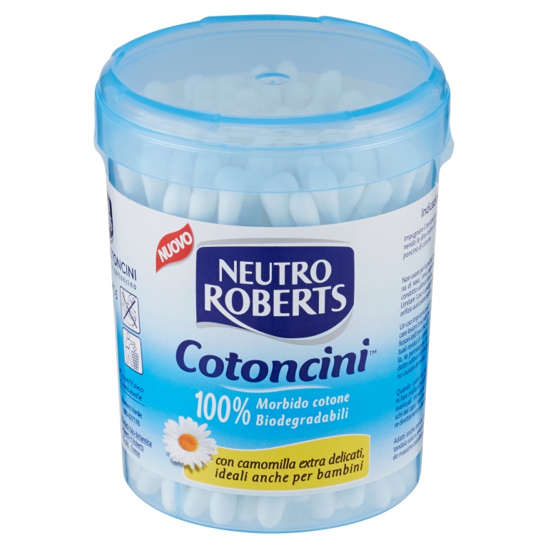 NEUTRO ROBERTS COTONCINI 100 BASTONCINI