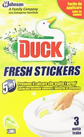 DUCK FRESH STICKERS LIME 3 X 9 G