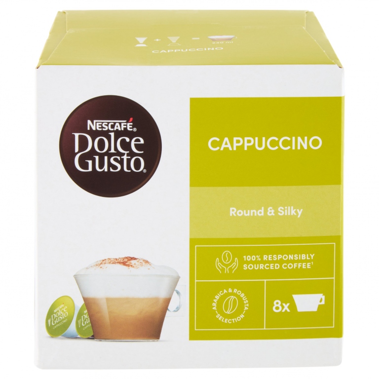 NESCAFE DOLCE GUSTO CAPPUCCINO 16 CAPSULE (8 TAZZE)