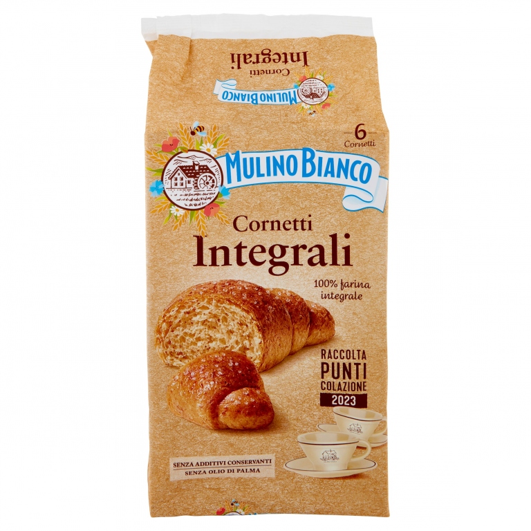 MULINO BIANCO CORNETTI INTEGRALI 6 PEZZI 240G