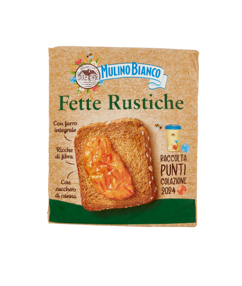 MULINO BIANCO FETTE BISCOTTATE RUSTICHE CON FARRO INTEGRALE 315G