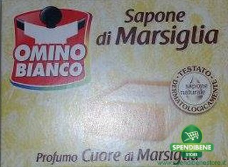 OMINO BIANCO SAPONE DI MARSIGLIA 250 G
