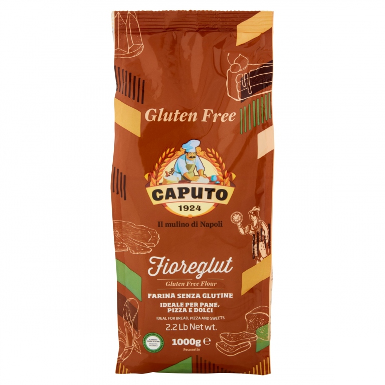 FARINA CAPUTO FIOREGLUT PIZZA&PANE KG.1           