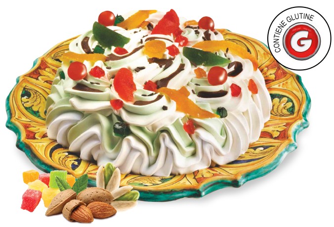 TORTA GELAT.ARTIGIANALE SICILIA CASSATA KG.1,3