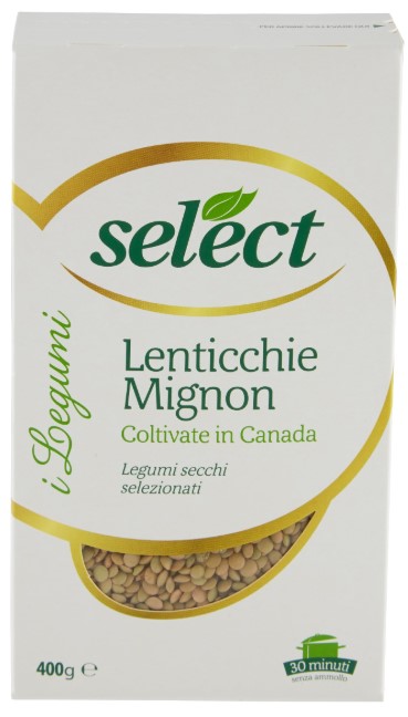 SELECT I LEGUMI LENTICCHIE MIGNON 400 G