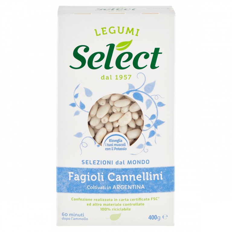 SELECT I LEGUMI FAGIOLI CANNELLINI 400 G