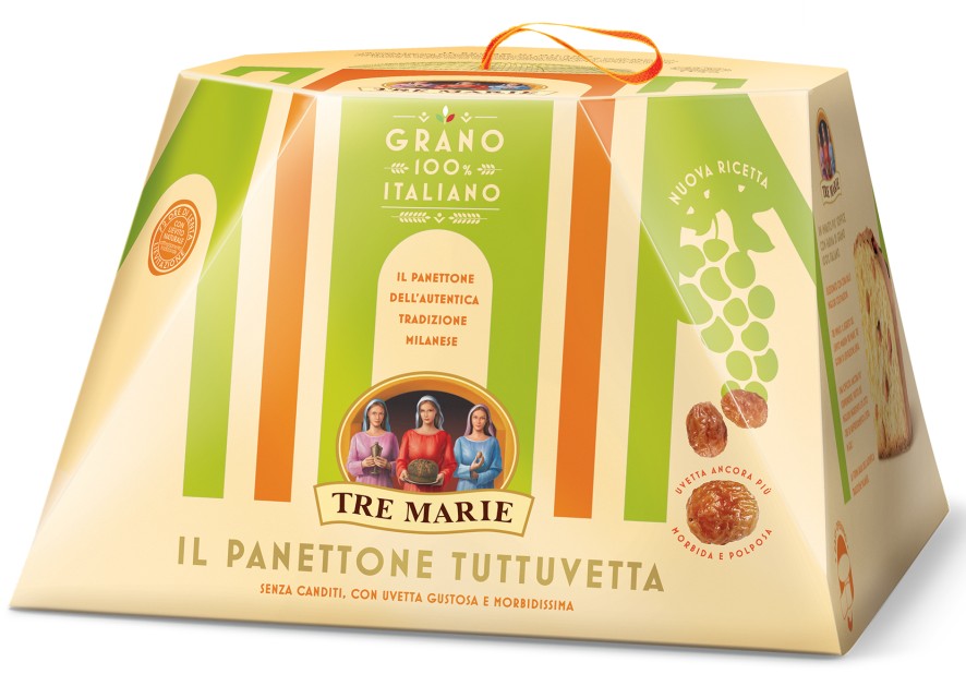 TRE MARIE IL PANETTONE MILANESE SENZA CANDITI 1000 G