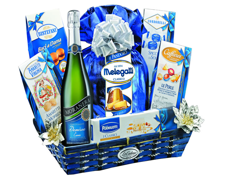 CONFEZ.LE CADEAU BLU COBALTO CESTO X8 PZ