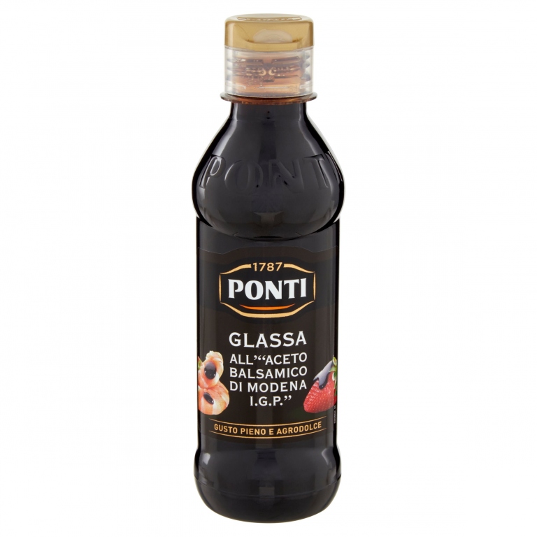 PONTI GLASSA ALL'"ACETO BALSAMICO DI MODENA IGP" 250 G