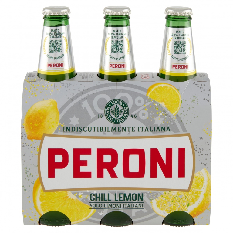 BIRRA PERONI CHILL LEMON CL.33X3