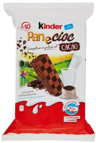 KINDER PAN E CIOC CACAO 10 X 30 G