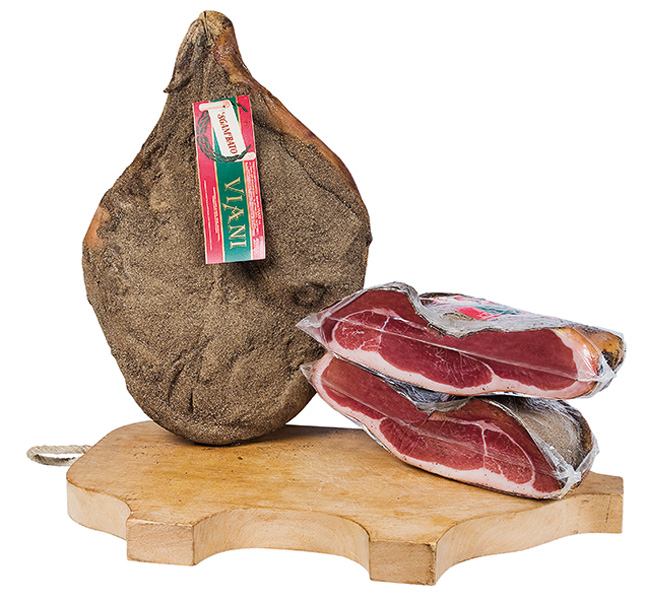 PROSC.CRUDO TUTTOFETTA VIANI AL KG.
