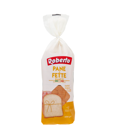 ROBERTO PANE BIANCO A FETTE GR.400