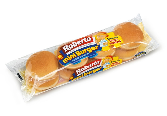 ROBERTO MINI BURGER 8 PANINI 200G