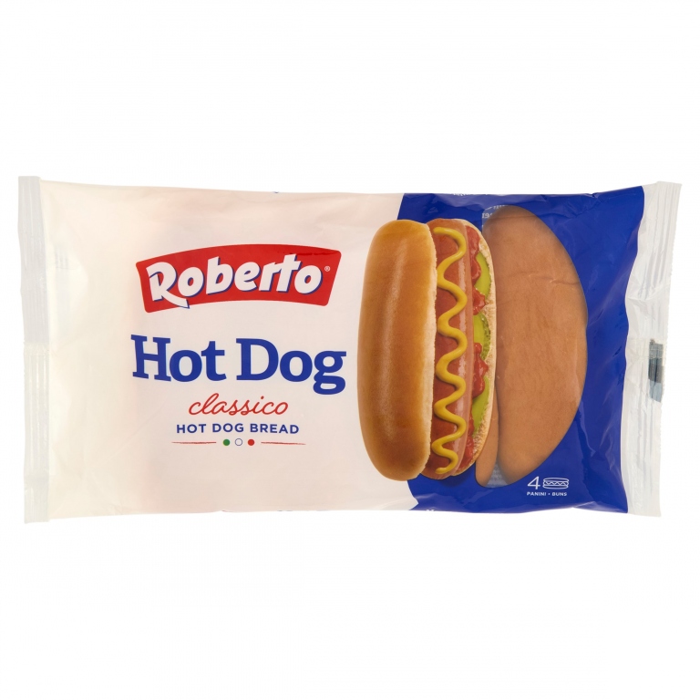 ROBERTO HOT DOG 4 PANINI 250 G