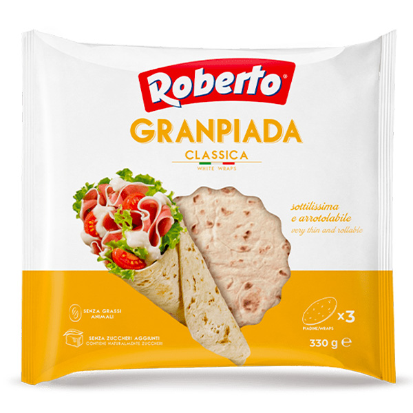 ROBERTO GRANPIADA CLASSICA 3 PIADINE 330 G