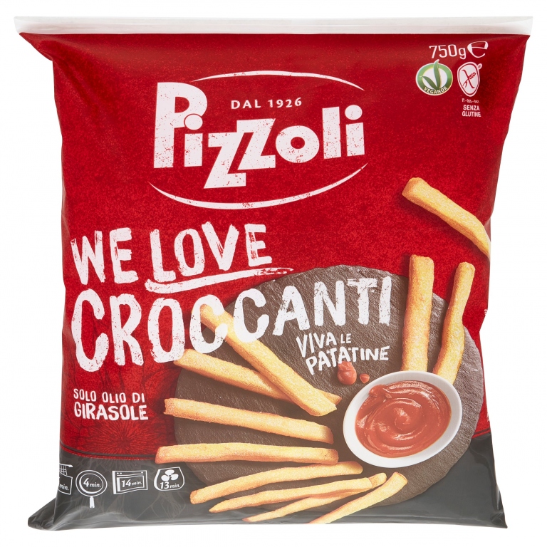 PIZZOLI WE LOVE CROCCANTI 750 G