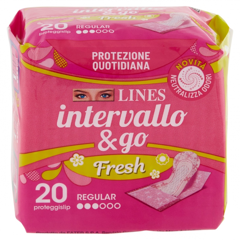 LINES INTERVALLO FRESH RIPIEGATO X20