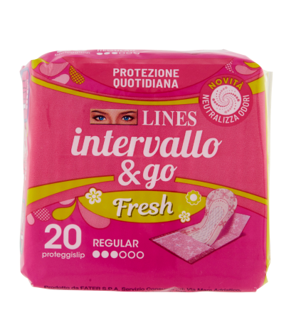 LINES INTERVALLO FRESH RIPIEGATO X20
