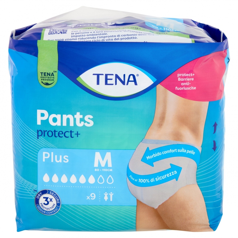 TENA PANTS PLUS M 9 PZ