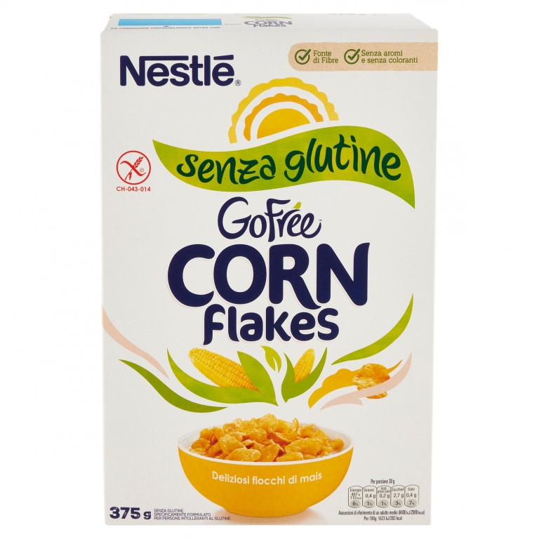 CORN FLAKES NESTLE' GR.375 GLUTEN FREE            