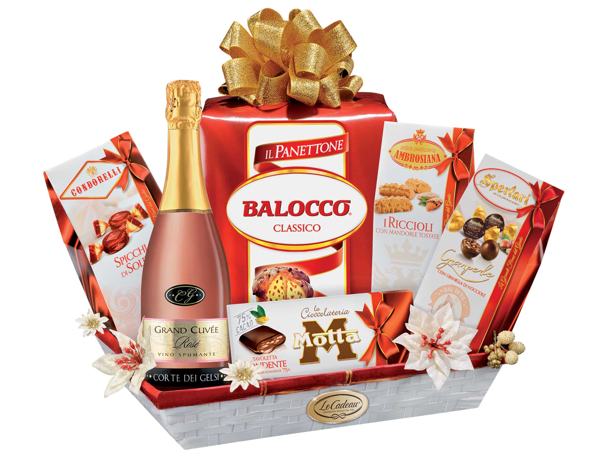 CESTO LE CADEAU AGRIFOGLIO X7 PZ