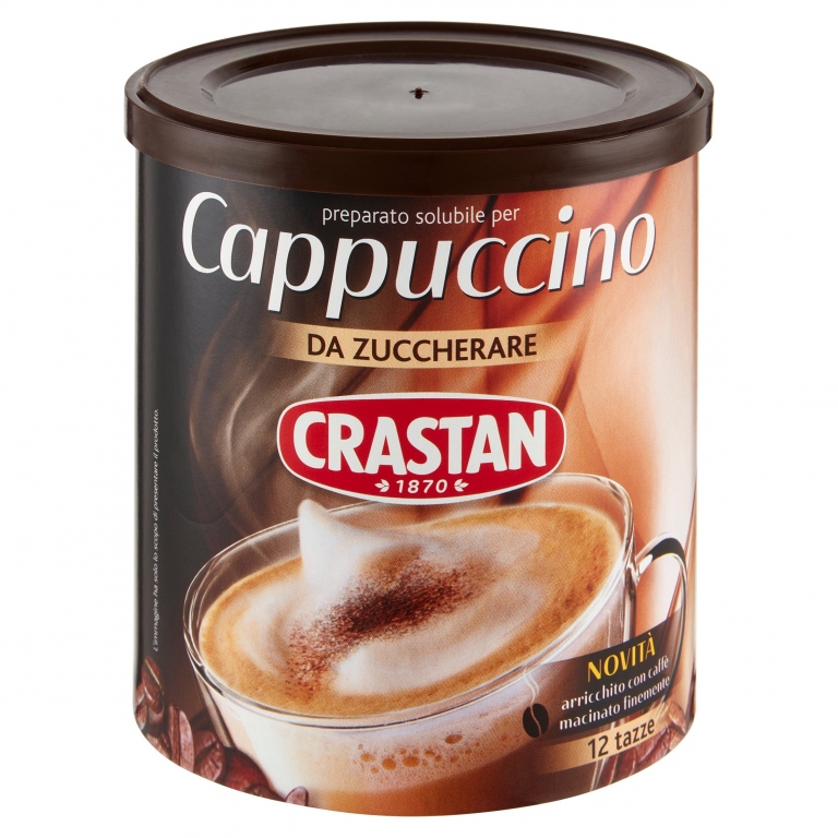 CRASTAN PREPARATO SOLUBILE PER CAPPUCCINO DA ZUCCHERARE 150 G