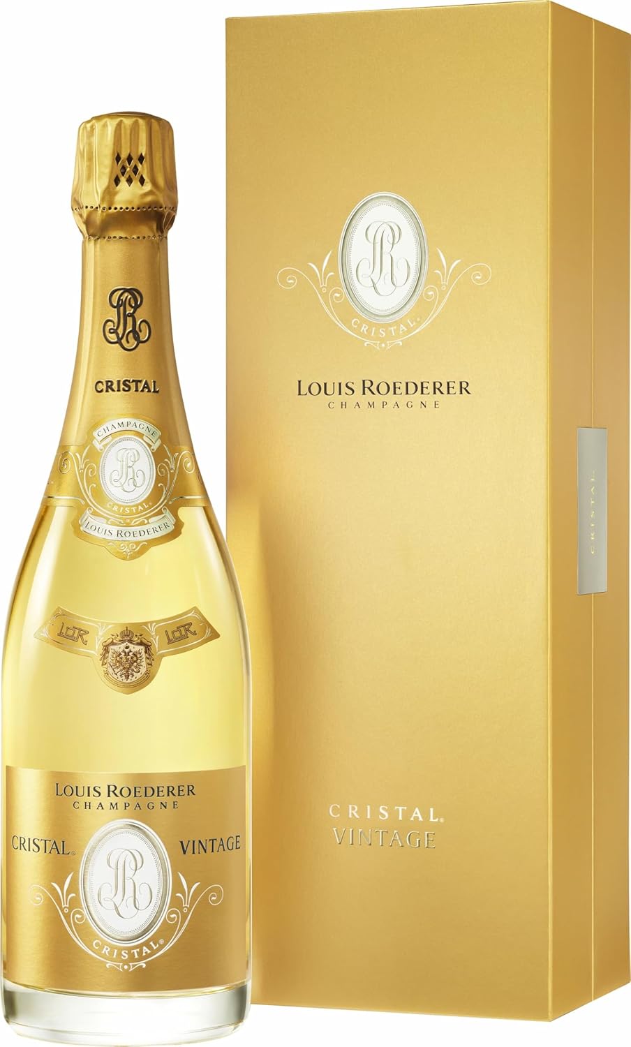 CHAMPAGNE LOUIS ROEDERER CRISTAL VINTAGE 2015 CL.75 CON ASTUCCIO