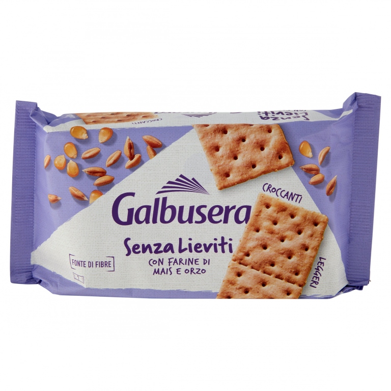 GALBUSERA BUONICOSI SENZA LIEVITI CON FARINA DI MAIS E ORZO 7 X 42,8 G