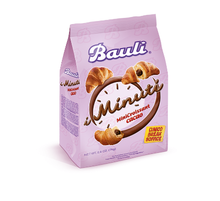 BAULI MINI CROISSANT EXTRA GOLOSI CIOCCOLATO 75 G