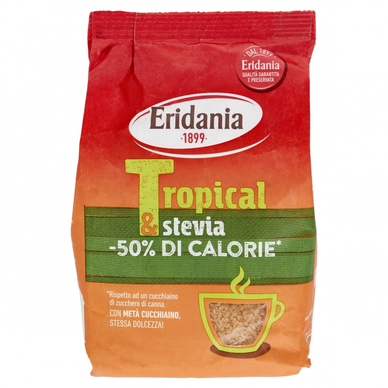 ERIDANIA TROPICAL & STEVIA 500 G