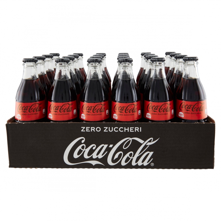 COCA-COLA ZERO ZUCCHERI 330ML X 24 (VETRO)