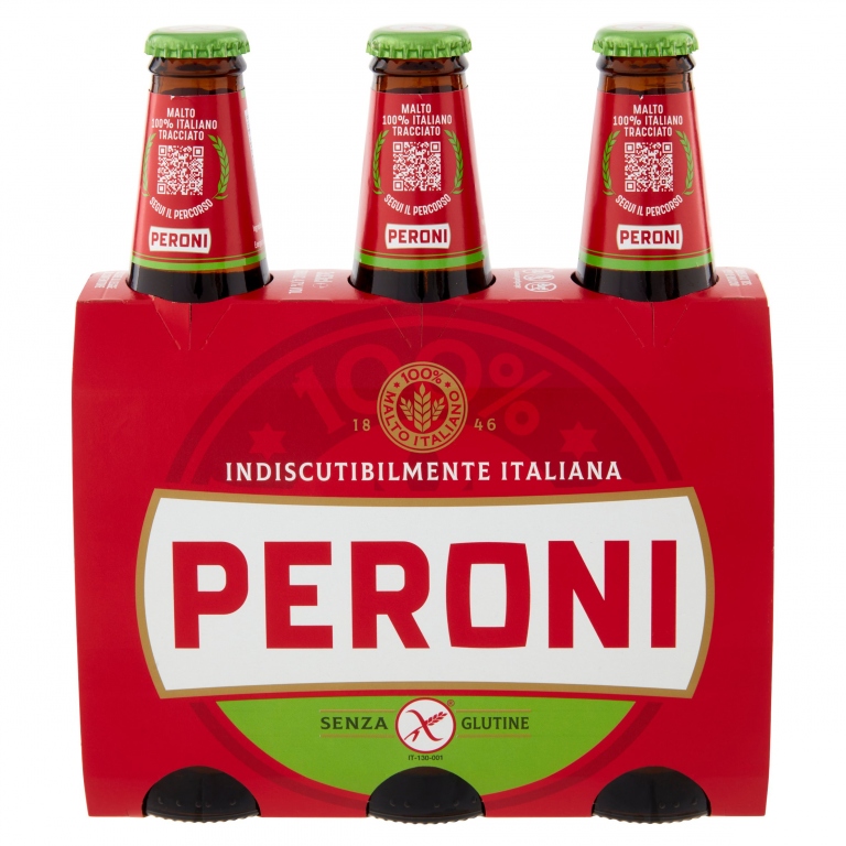 BIRRA PERONI SENZA GLUTINE CL.33X3