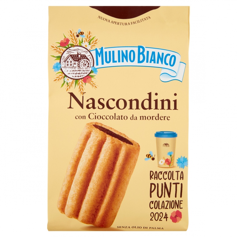 MULINO BIANCO NASCONDINI CON CIOCCOLATO DA MORDERE 330 G