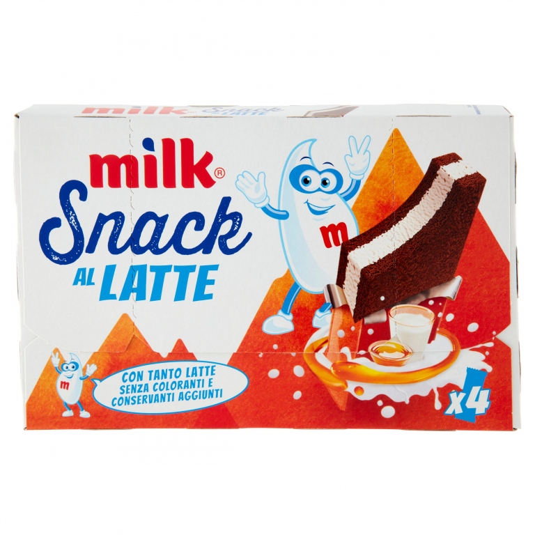 MILK SNACK AL LATTE 4 X 28 G