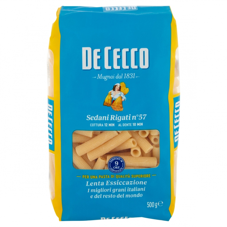 PASTA DE CECCO SEDANI RIGATI N.57 GR500           