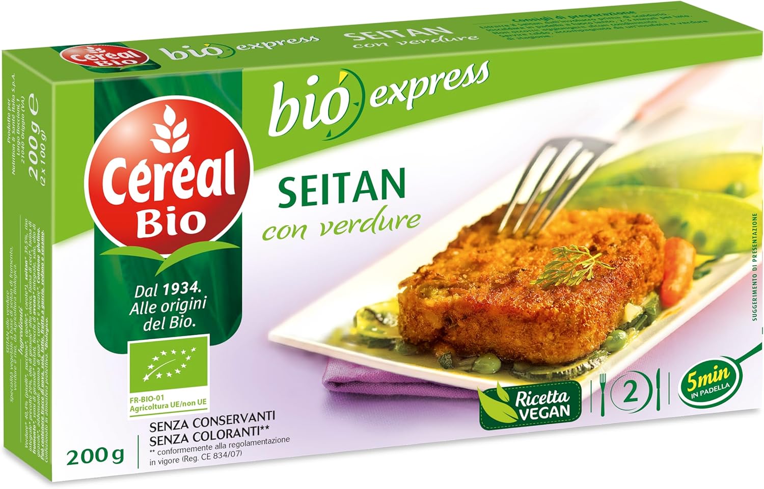 CEREAL BIO BIO EXPRESS BURGER FARRO & BOULGHOUR ALLE VERDURE 200 G