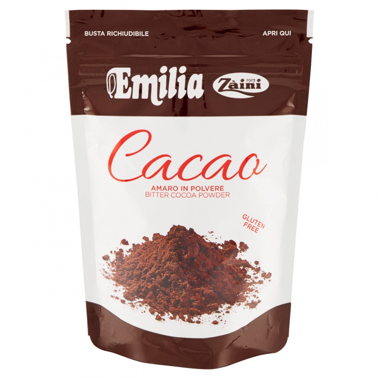 ZAINI EMILIA CACAO AMARO IN POLVERE 150 G