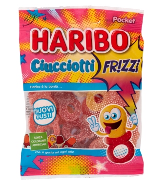 CARAMELLE HARIBO CIUCCIOTTI FRIZZI G.80 BS        
