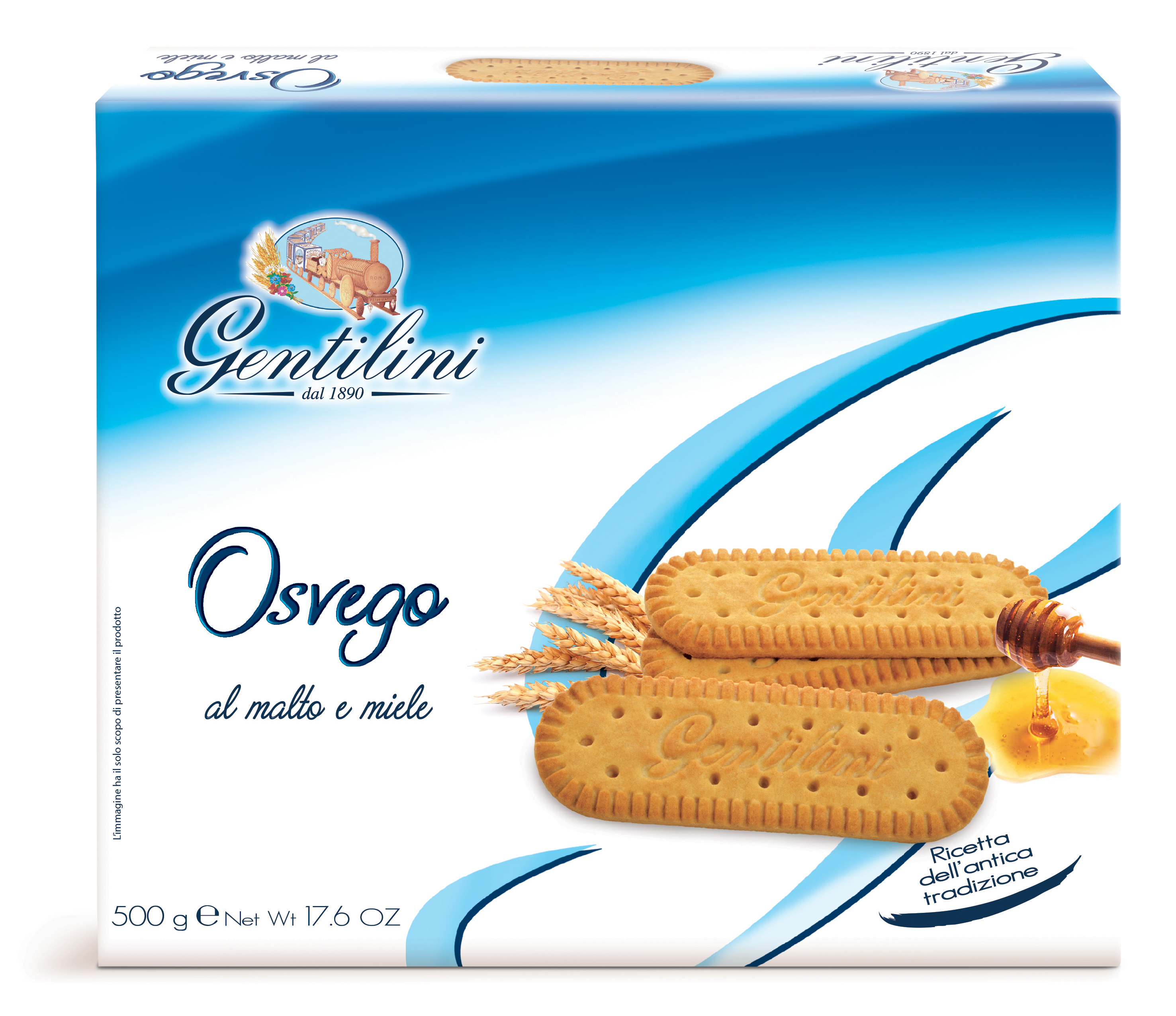 GENTILINI OSVEGO AL MALTO E MIELE 500 G