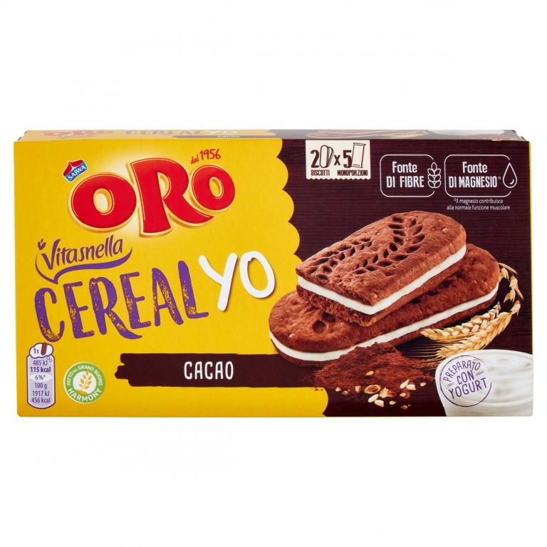 ORO VITASNELLA CEREAL-YO CACAO GR.253(GR.50,6X5)  