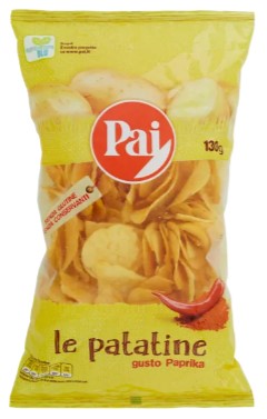 PATATINE PAI PAPRIKA GR.130