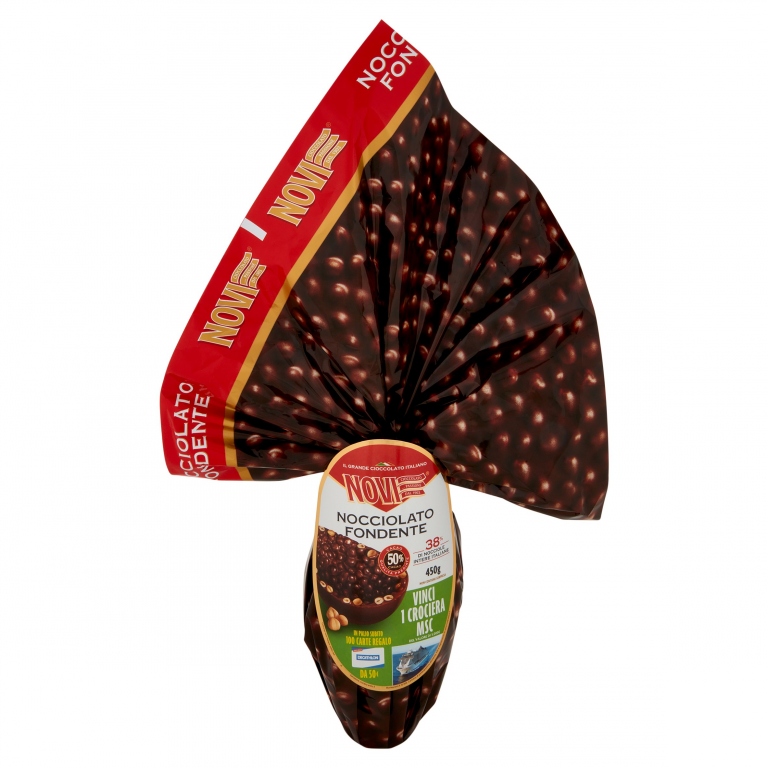NOVI UOVO NOCCIOLATO GIANDUJA/FOND/NERO 450 G