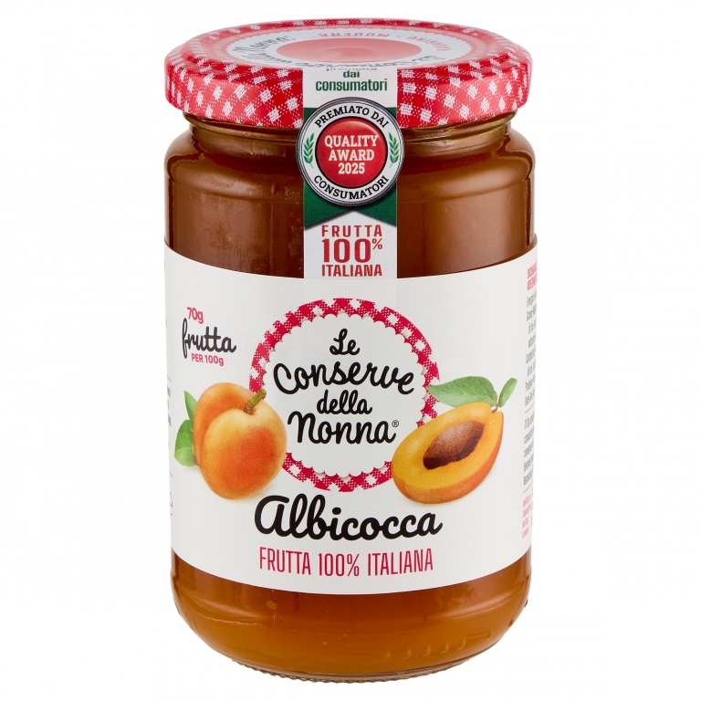 LE CONSERVE DELLA NONNA CONFETTURA EXTRA DI ALBICOCCA 330 G