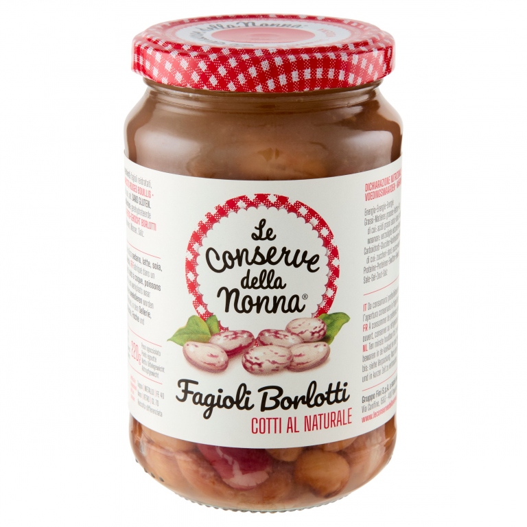 LE CONSERVE DELLA NONNA FAGIOLI BORLOTTI 360 G
