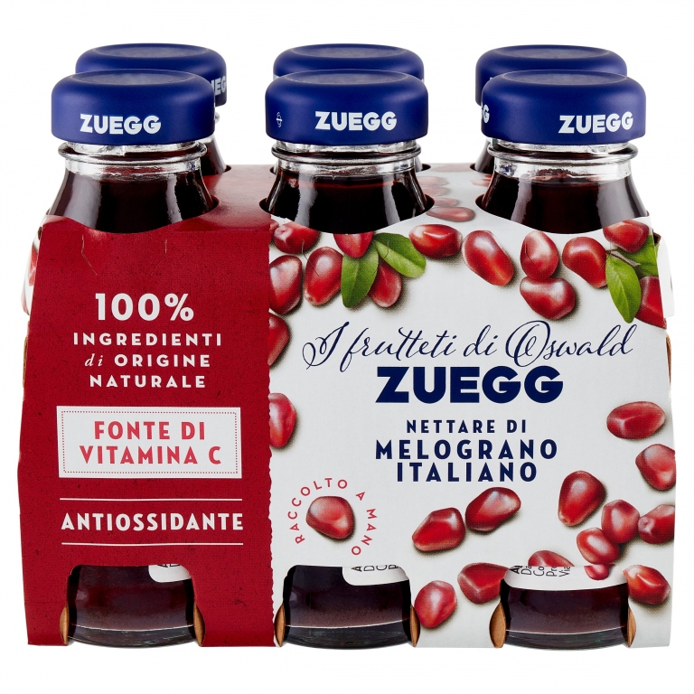 ZUEGG I FRUTTETI DI OSWALD ZUEGG MELOGRANO 6 X 125 ML