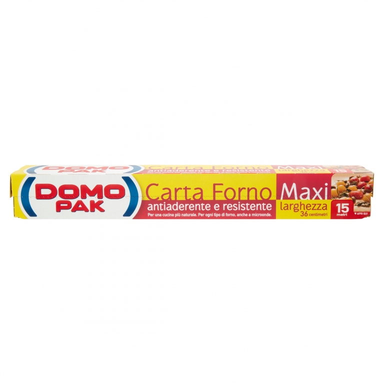 DOMOPAK CARTA FORNO MAXI LARGHEZZA 36 CENTIMETRI 15 METRI